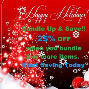 START SAVING TODAY BY BUNDLE 2 OR MORE ITEMS!!